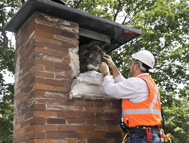 Humane removal of debris and animals by Rosemead Chimney Sweep in Rosemead, CA