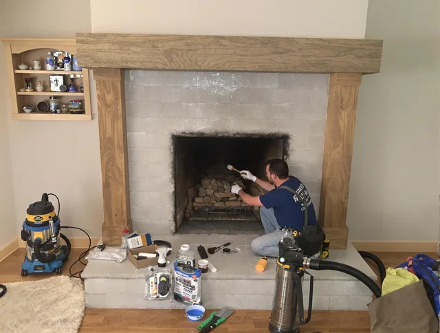 Detailed creosote removal process by Rosemead Chimney Sweep in Rosemead, CA