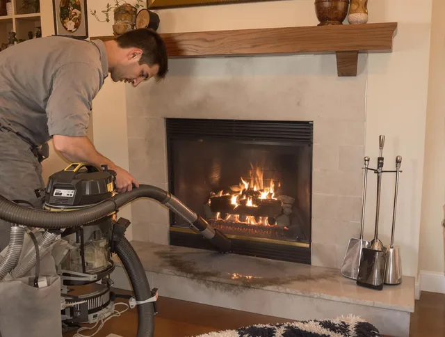 Routine fireplace upkeep by Rosemead Chimney Sweep in Rosemead, CA