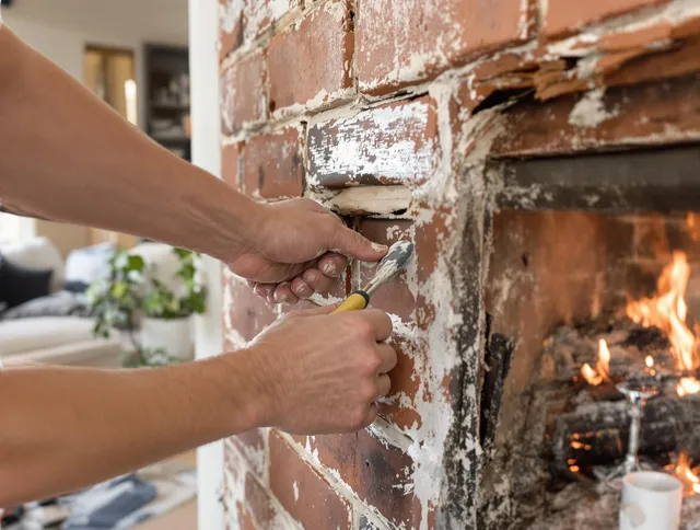 Routine fireplace repair by Rosemead Chimney Sweep in Rosemead, CA