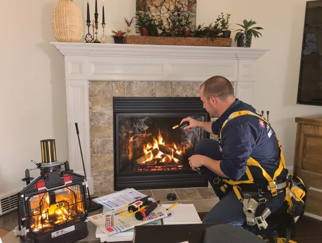 Safety-focused fireplace inspection by Rosemead Chimney Sweep in Rosemead, CA